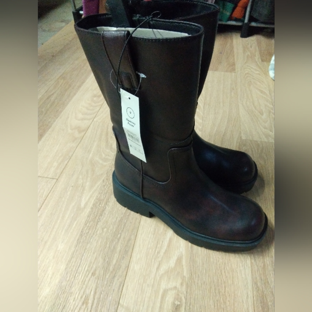 Brown Leather Boots